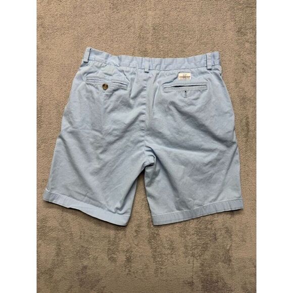 Vineyard‎ Vines Breaker Shorts Mens Light Blue Measured 32x9 Casual - Picture 9 of 9